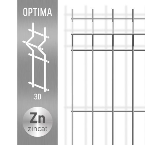 Панель для забора оцинкованная OPTIMA