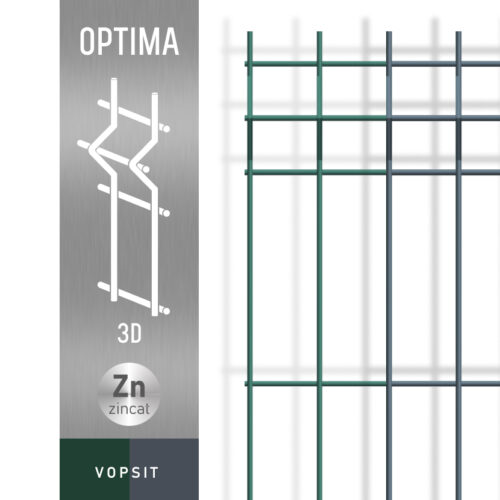 Панель для забора оцинкованная OPTIMA крашенная