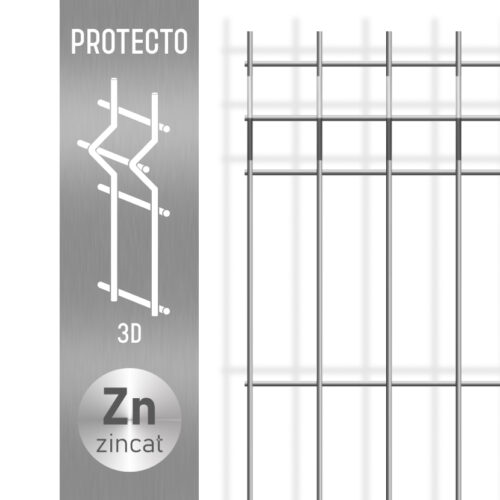 Панель для забора оцинкованная PROTECTO