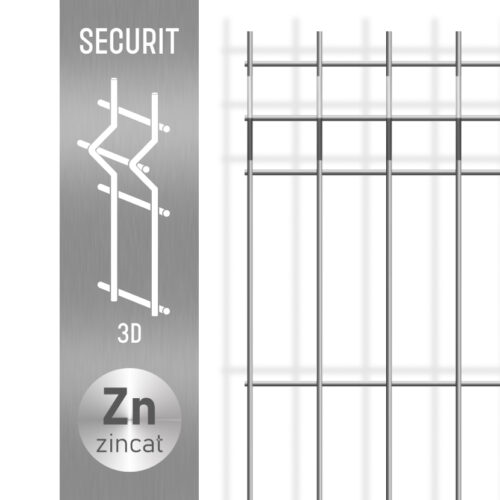 Панель для забора оцинкованная SECURIT